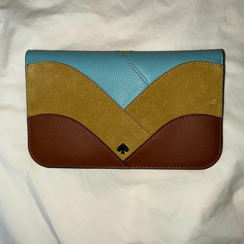 Kate Spade Nadine Patchwork Leather Wallet LIKE NEW